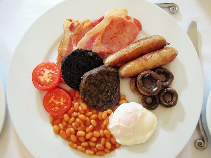 Scottish breakfast|Scottish breakfast|Scottish food||French breakfast